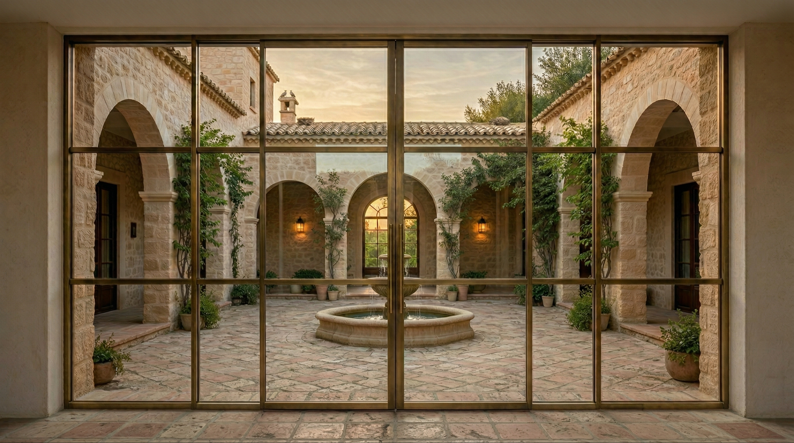 Artell craftspeople creating luxury steel interior doors in our Birmingham workshop